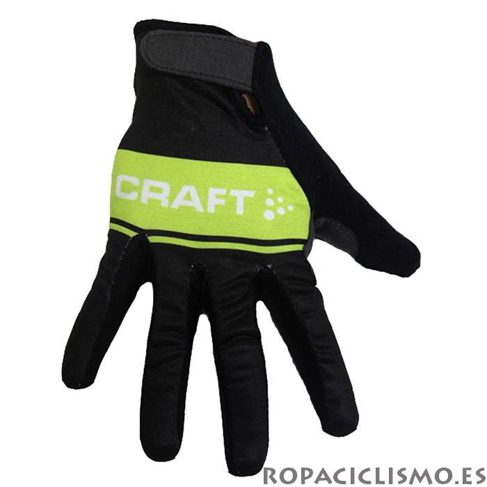 2020 Craft Guantes Largos Negro Verde